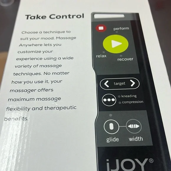 Massage on the go , human touch feel. Portable rechargeable control cordless. - Picture 6 of 8